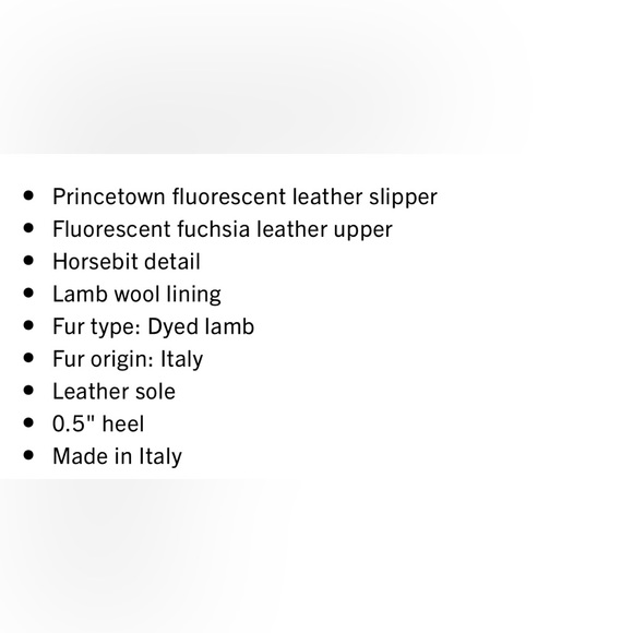 Gucci Neon pink Leather Princetown Mules - Picture 10 of 11